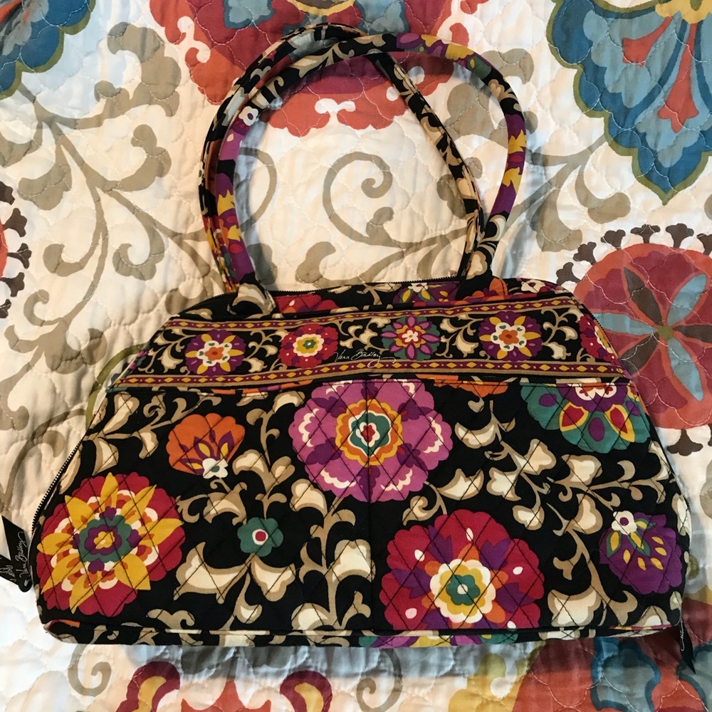 Vera Bradley Bowler Bag in Suzani